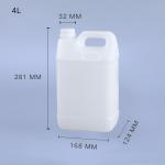 100% Material 1 Gallon HDPE Blue White Black Plastic Barrel Drum for Liquid Lotion Bottle for sale