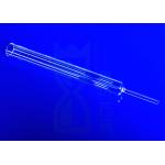 High Purity Polishing Clear Quartz Glass Tube For Pyrolysis Furnace for sale