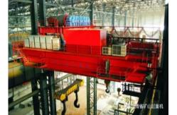 China Tonnage Main Auxiliary Hook 50/10T Double Girder Overhead Crane supplier