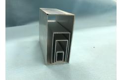 China Wooden Grain Square Aluminum Extrusions With Alloy 6060 6061 6063 6082 supplier