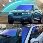 2 mil Thickness Blue Chameleon Film Car Window Tint  80% VLT Free Sample