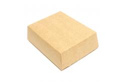 China Foldable Fast Food Packing Box Lightweight Eco Friendly Kraft Container supplier