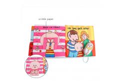 China Gloss Matt Lamination Soft Fabric Cloth Book Kid Children Quiet Book Printing supplier