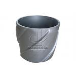 Spiral Type Solid Rigid Casing Centralizer Oilfield Cementing for sale