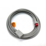 Male 4 Pin Connector 3.5m IBP Cable Compatible With Biolight To Utah for sale