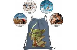 China Lightweight waterproof durable soft drawstring backpack bags for men women supplier