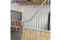 China Simple 12 Foot Horse Stall Fronts Prefabricated Stable Building Material supplier