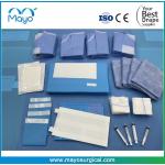 Disposable Surgical Major Laparotomy Abdominal Drape Pack With Lap Sponge for sale