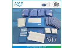 China Disposable Surgical Major Laparotomy Abdominal Drape Pack With Lap Sponge supplier