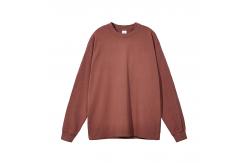 China Embossed Personalised Embroidered Sweatshirts Customized Color Unlined supplier