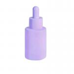 Customized Macaron Glass Empty Essential Oil Bottle With Dropper Cap