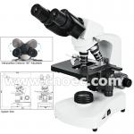 Halogen Lamp Compound Optical Microscope For High School A12.1005 for sale