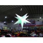 Inflatable Star With LED Light , Oxford Material Inflatable Advertising Products for sale
