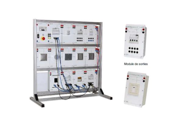 Demonstrational Didactic Porter Video Technical Teaching Equipment With Wheels
