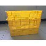 600*400mm Fruit And Vegetable Plastic Crates Stackable Turnover Distribution for sale