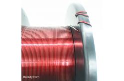 China UEW Insulation Rectangular Copper Wire Flat Enameled Winding Wire 180 Thermal Class supplier