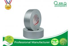 China Silver Cloth Duct Tape Waterproof For Cargo Shipping Packing Environmental Protection supplier
