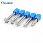 Carbide Custom End Mills CNC T Slot Milling Cutter For Metal Machining