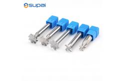 China Carbide Custom End Mills CNC T Slot Milling Cutter For Metal Machining supplier