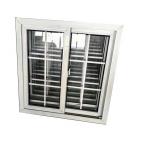 UPVC PVC House Sliding Windows Supplier Grill Design With Mosquito Net for sale