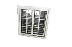 China UPVC PVC House Sliding Windows Supplier Grill Design With Mosquito Net supplier