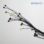 Replaceable Digital EEG Ag / Agcl Gold And Sintered Cup EEG Electrodes And EEG Cables for sale