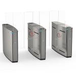 Anti Pinch 304 Stainless Steel Access Control Sliding Gate Turnstile 600mm for sale