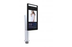 China Non Contact Face Recognition Wifi Thermal Camera Scanner Full View IPS LCD Screen supplier