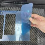 Die Cut Tempered Glass Mobile Screen Guard Cutter For 9HD Protector Stickers for sale