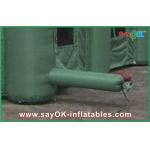 Customized Large Inflatable Camping Tent , Oxford cloth / pvc tarpaulin Cube Tent