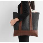 Fashion Felt shopping bags for ladies for sale