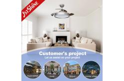 China 1stshine Hidden Blades Ceiling Fan Energy Saving for Home Hotel Office Environments supplier