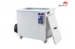 China Cylinder Ultrasonic Cleaning Equipment 360L Large Tank JP-720ST Engine Block Parts Cleaner supplier