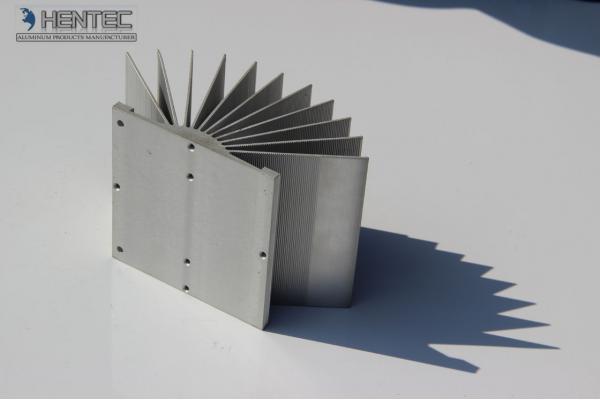 Led Light Anodizing Aluminum Heatsink Extrusion Profiles / Radiator