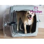 High Transparency 36X40CM 1.70KG PVC Pet Carrier Cage for sale