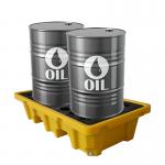 Double 200L PE Oil Plastic Spill Pallets Spill Containment Platform for sale