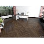 Waterproof Click Herringbone SPC Flooring 5mm-8mm Antiskid for sale