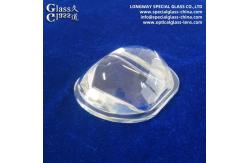 China Durable Optical Glass Asymmetric LED Lens‌ Optimized For Street Lighting supplier