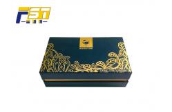 China Watch Black Custom Gift Boxes Handmade Fancy Style Surface Finishing Optional supplier