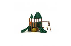 China Large Custom Plastic Playground Slide Galvanized Steel Outdoor Anti Static supplier