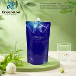 Customized Stand Up Pouch Food Bags For Food Juice Beverages Laundry Detergent Packaging for sale