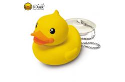 China Promotional Rubber Duck Toy , Bath Plug With Floating Duck OEM supplier