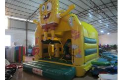 China Cute spongebob inflatable combo /  inflatable bouncer house /  2 in 1 inflatable combo supplier