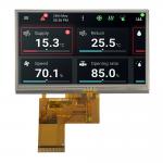 4.3-Inch Resistive Touch IPS TFT LCD Module With 480x272 Pixel Resolution And RGB Interface for sale