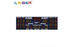 China Multi Function Electronic Basketball Scoreboard With External Siren supplier