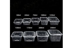 China Rectangle Transparent plastic lid forming machine for food container supplier