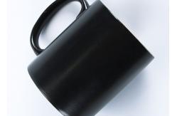 China OEM ODM Printed Matte Black 11oz Ceramic Mug Cup supplier