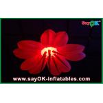 Party 2m Dia Inflatable Lighting Decoration Flower Shape Durable