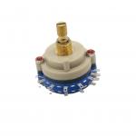 High Precision  Continuous Rotary Switch 100ohm Multi Pole Rotary Switch for sale