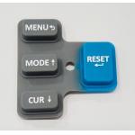 80 Shore A Silicone Rubber Buttons Waterproof Laser Etching for sale